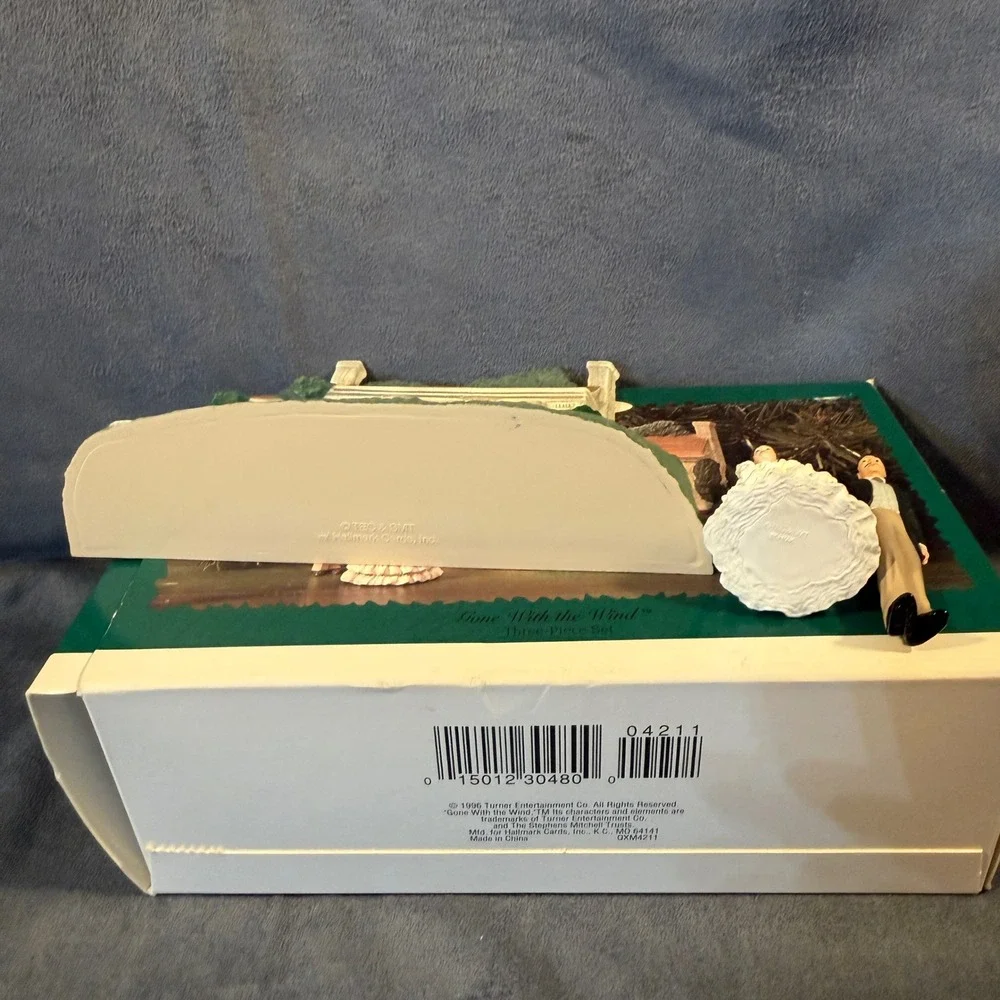 Hallmark Keepsake Gone With the Wind 60th Anniversary 3-Piece Ornament Set Tara